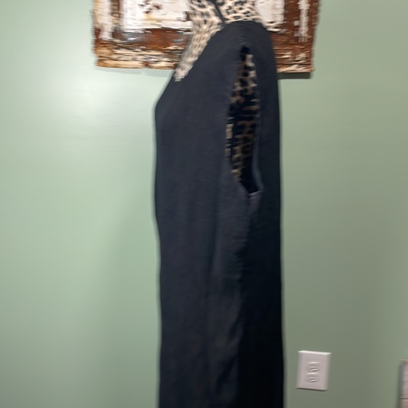 Studio 1940 black gauze, maxi dress, 18/20W - Picture 3 of 7